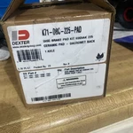 Dexter Axle DEX-K71-DBC-225-PAD Disc Brake Kit Kodiak Ceramic Dacromet. Fixed Price $45.99.