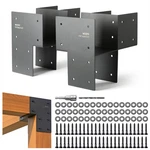 Wocepu Pack 6X6 Stainless Steel Corner Post Caps Model WP001-C6-4. Fixed Price $369.99.