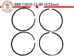 For Yamaha 689-11610-11-00 Piston Ring 0.25MMO/S 61N-11604-00 689-11610-01 X4PCS. Fixed Price $49.47.