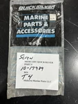 Mercury Quicksilver Screw 10-17989 (qty 1) Oem "new Old Stock" 4 2-25. Fixed Price $14.50.