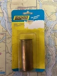 Seachoice #19091 Drain Tube 1-1/4" X 3" Brass.. Fixed Price $7.00.