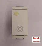Vimar 17010.F.B Single Pole Button With Luminescent Indicator Reduced Module. Fixed Price $8.26.