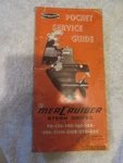 Vintage Mercury Marine Mercrusier Stern Drives Pocket Service Guide C-90-61780. Fixed Price $8.55.
