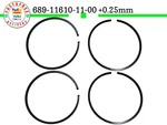 For Yamaha 689-11610-11-00 Piston Ring 0.25MMO/S 61N-11604-00 689-11610-01 X4PCS. Fixed Price $45.00.