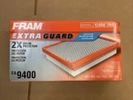 Fram Air Filter-extra Guard CA9400. Fixed Price $32.99.