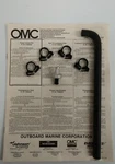 Nos Omc Johnson Evinrude Flame Arrestor Kit 174624. Fixed Price $19.99.