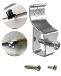 Naceture Vinyl Siding Hooks - Clips For Hanging Sliver 6 Pack. Fixed Price $30.62.