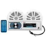 Boss Audio Package With MR632UAB MR6W Speakers #MCK632WB.6. Fixed Price $164.99.