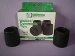 New Essential Medical Supply Brand 2 Walker/commode Tips Fit 1" Shaft Black. Fixed Price $5.00.
