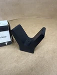 2 Inch Mounting Width Boat Trailer Black Molded Rubber V Bow Stop. Fixed Price $18.99.