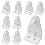 Cutelec 16PCS Hold Down Bracket Bottom Rail Clips White One Size,. Fixed Price $17.99.