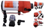 12V Water System Pump 4.5 Gpm 40PSI Compatible With Flojet 04325143A SFDP1-045. Fixed Price $264.62.