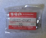 New Suzuki Oem Lock 08321-01067 Qty Of Washers. Fixed Price $20.99.