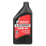 Mercury Mercruiser Quicksilver Four Stroke Oil 25W-40 One Qt Oem 92-8M0078627. Fixed Price $15.95.