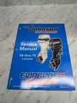 Omc Johnson Evinrude Service Manual "ec" Models 50 Thru 70 Hp 3 Cylinder #520208. Fixed Price $45.90.