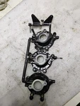 Mercury 90HP 2 Stroke Outboard Intake Manifold 19747-C1 1997 3 Cylinder K5. Fixed Price $64.00.