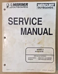Used 1998 Oem Mercruiser Mariner Service Manual 40/50/55/60 Hp # 90-852572R1. Fixed Price $34.99.