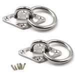 Flomore M8 Ceiling Hook Pad Eye Plate 304 Stainless Steel Wall (with Ring). Fixed Price $18.98.