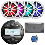 Jbl PRV-175 Marine Gauge Style Receiver, 4X 6.5" 225W Speakers, Amplifier, Wire. Fixed Price $587.99.