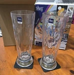 Silwy Magnetic KO-BE-C-2 Rv Boat Beer Glass Clear Plastic 17 Oz. Fixed Price $25.00.