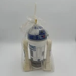 Vintage 1999 Star Wars Ep. Pizza Hut Taco Bell R2-D2 Drink Cup Figure. Fixed Price $25.00.