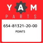 654-81321-20-00 Yamaha Points 654813212000, New Genuine Oem Part. Fixed Price $71.77.