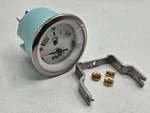 New Teleflex Lido 2 Outboard Fuel Level Gauge Panel White With Silver Bezel 596. Fixed Price $47.00.