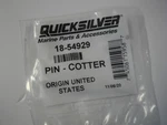 Mercury Marine Quicksilver Mercruiser 18-54929 Stainless Cotter Pin Oem. Fixed Price $13.99.