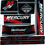 Identification & Decoration Decal Sticker Set For Mercruiser Bravo 3 Outdrive. Fixed Price $26.99.