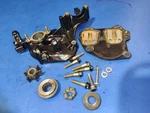 Manifold 0435460 Plate 0386477 Bushing 0334590 Johnson Evinrude 15HP. Fixed Price $29.00.