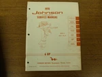 1970 P/n JM-7003 Johnson Outboard Service Manual Hp Models 6R70 6RL70. Fixed Price $29.99.