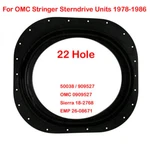 Omc Stringer Transom Seal Boot 22 Hole Rubber Or Bellow (1978-1986). Fixed Price $56.50.