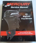 2001 Mercury Marine 25 Bigfoot Fourstroke Service Manual P/n 90-854785R2. Fixed Price $22.35.