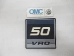U3 Evinrude Johnson Omc 0210219 50 Vro Plate Oem New Factory Boat Parts. Fixed Price $15.19.