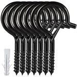 Etoolia 12 Pcs Ceiling Q Hanger Hooks For Hanging Plants With Safety Buckle .... Fixed Price $7.91.