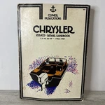 Clymer Publications Chrysler Service Repair Handbook 3.5-20 Hp 1966-1981 B655. Fixed Price $12.00.