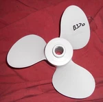 Omc 12 1/4 X 14 23300 Aluminum Propeller For Evinrude Johnson 1966-68 (B370). Fixed Price $125.00.