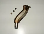 1985 Honda BF75F Outboard (7.5 Hp) Upper Exhaust Pipe (18201-881-741), Pre-owned. Fixed Price $36.51.