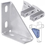 Yeesport 90 Degree Gusseted Fittings, Carbon Steel Q235 4 Hole Right Angle Co.... Fixed Price $55.76.
