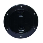 Beckson 4" Smooth Center Screw-out Deck Plate Black Marine Inc DP40-B. Fixed Price $24.19.