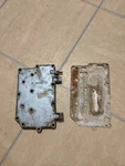 1981 Johnson Evinrude 35HP Inner & Outer Exhaust Covers. Fixed Price $50.00.