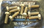 New Mercury Quicksilver Oem Screw, #10-53167, PK/9. Fixed Price $8.99.