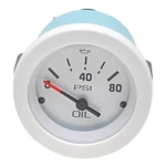 Teleflex Boat Oil Pressure Gauge 67180P Sportsman Marine White 2 Inch. Fixed Price $13.92.