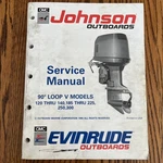 Johnson Evinrude Outboards Service Manual 90 Loop Models 120-300 P/n 507951. Fixed Price $44.99.