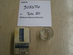 Nos Omc Evinrude Johnson Part No. 302676 Glass Bowl T20. Fixed Price $16.49.