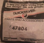 One New Genuine 47804 Mercury Quicksilver Choke Shutter Oem Part. Fixed Price $9.99.