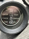 Omc Outboard Johnson Evinrude 2" System Check Gauge Warning 176317 176318. Fixed Price $52.77.