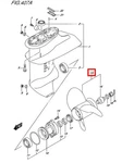 58100-89L40-019 Suzuki PROPELLER(3X9-1/4X11) For DF15A/20A New Oem. Fixed Price $224.81.