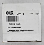 New Oem Kohler GM116125-S Fuel Filter Service Kit. Fixed Price $27.99.