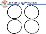For Yamaha 689-11610-11-00 Piston Ring 0.25MMO/S 61N-11604-00 689-11610-01 X4PCS. Fixed Price $49.75.